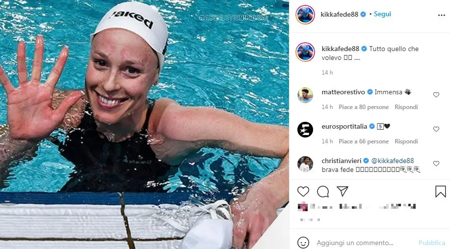 Federica Pellegrini si qualifica per le Olimpiadi di Tokyo: "Tutto quello che volevo"
