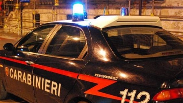 I carabinieri hanno arrestato l'uomo