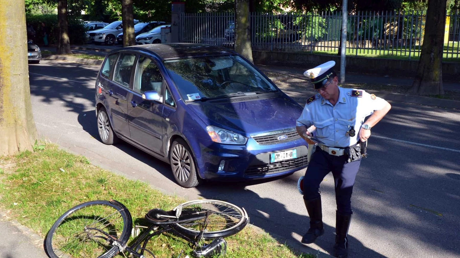 Incidente a Codogno, investito ciclista (Gazzola)