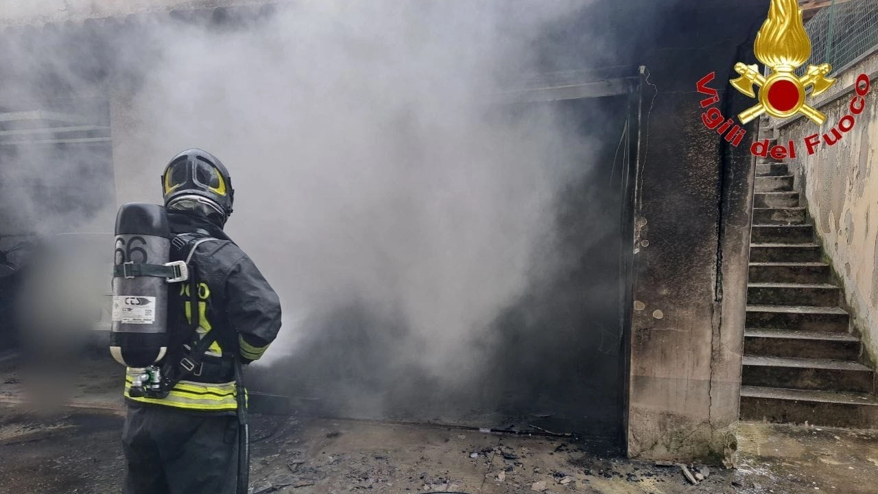 L'incendio di Castiglione d'Adda L'incendio di Castiglione d'Adda