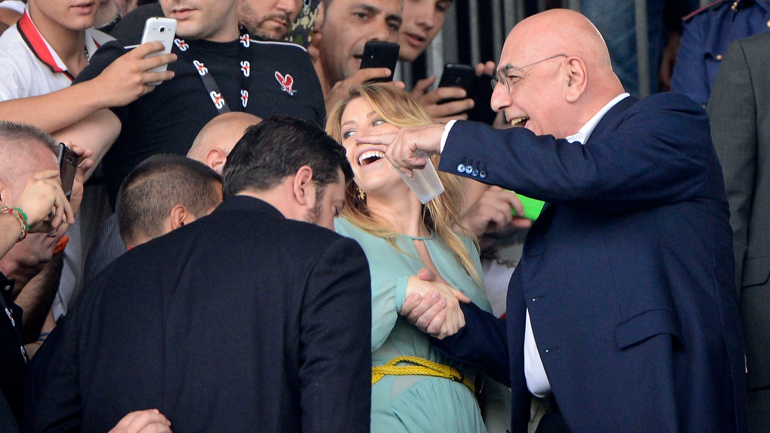 In tribuna a Monza "solo" Barbara Berlusconi e Adriano Galliani