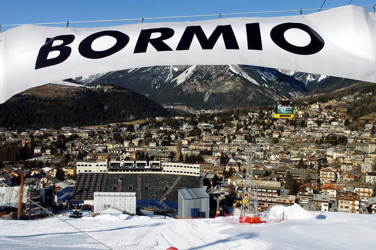 Piste da sci a Bormio (Ansa)