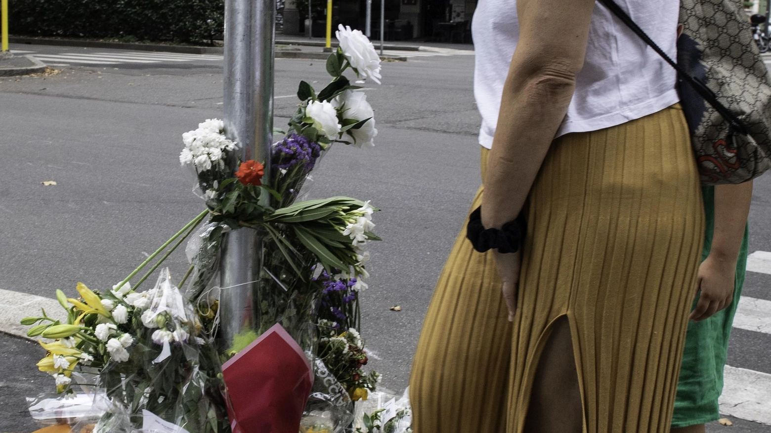 Il sit-in per strade sicure "Basta stragi della velocità Milano viaggi a 30 all’ora" Il sit-in per strade sicure "Basta stragi della velocità Milano viaggi a 30 all’ora"