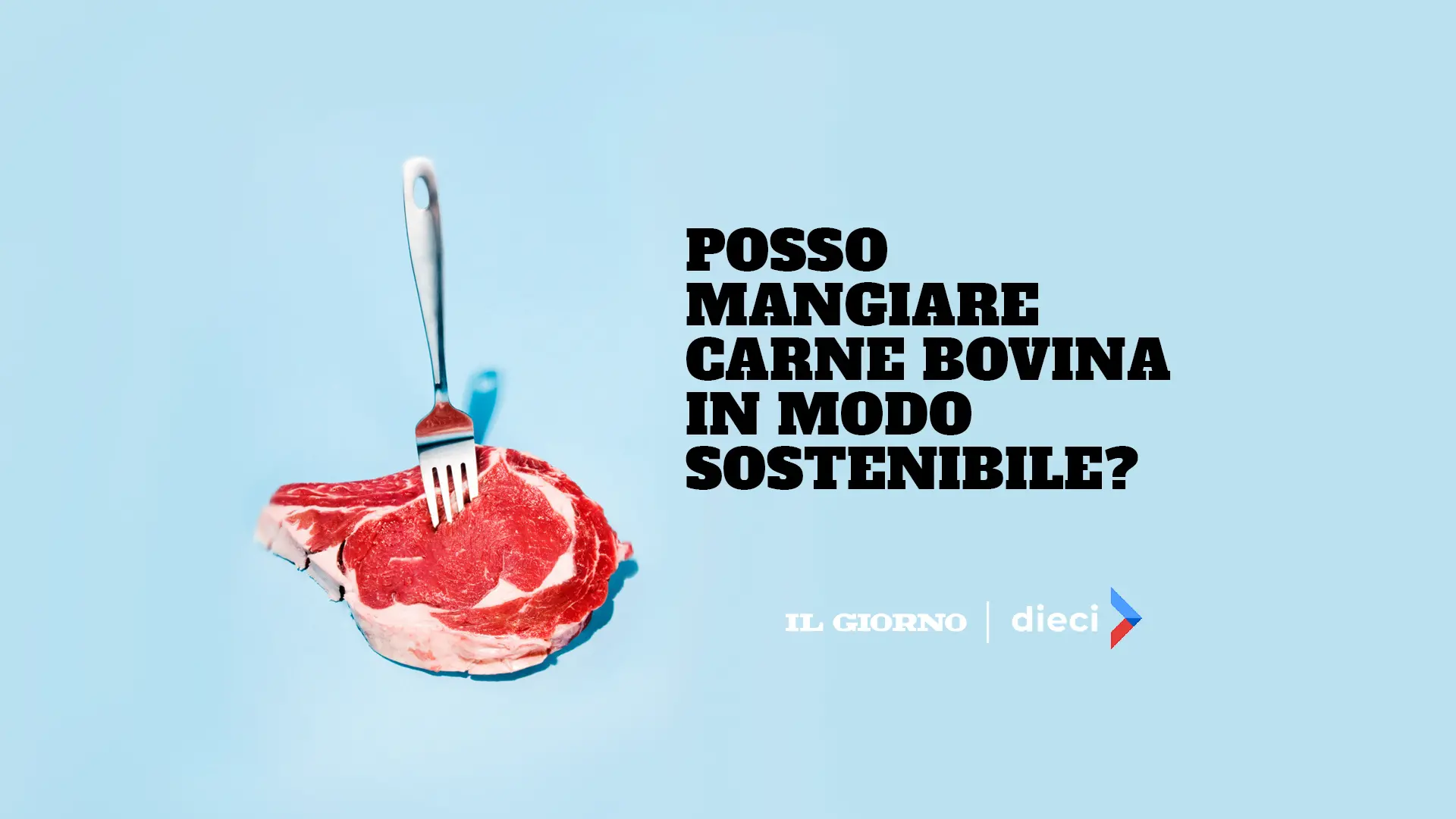 Posso mangiare carne bovina in modo sostenibile?