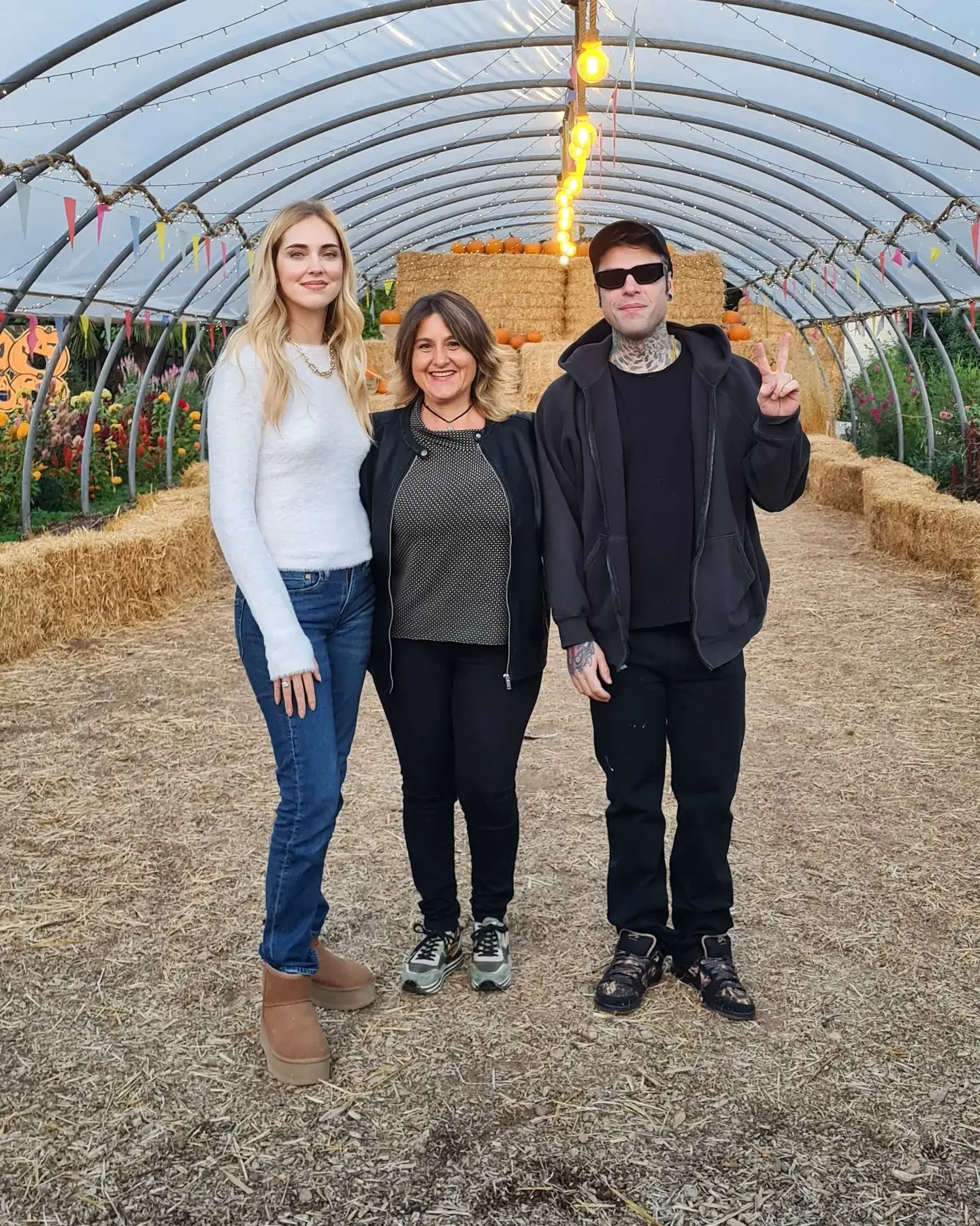 I Ferragnez a Nerviano: Chiara Ferragni e Fedez al Festival dell'autunno di Villanova