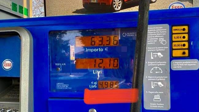 Benzina a 5 euro al litro a Corbetta Benzina a 5 euro al litro a Corbetta