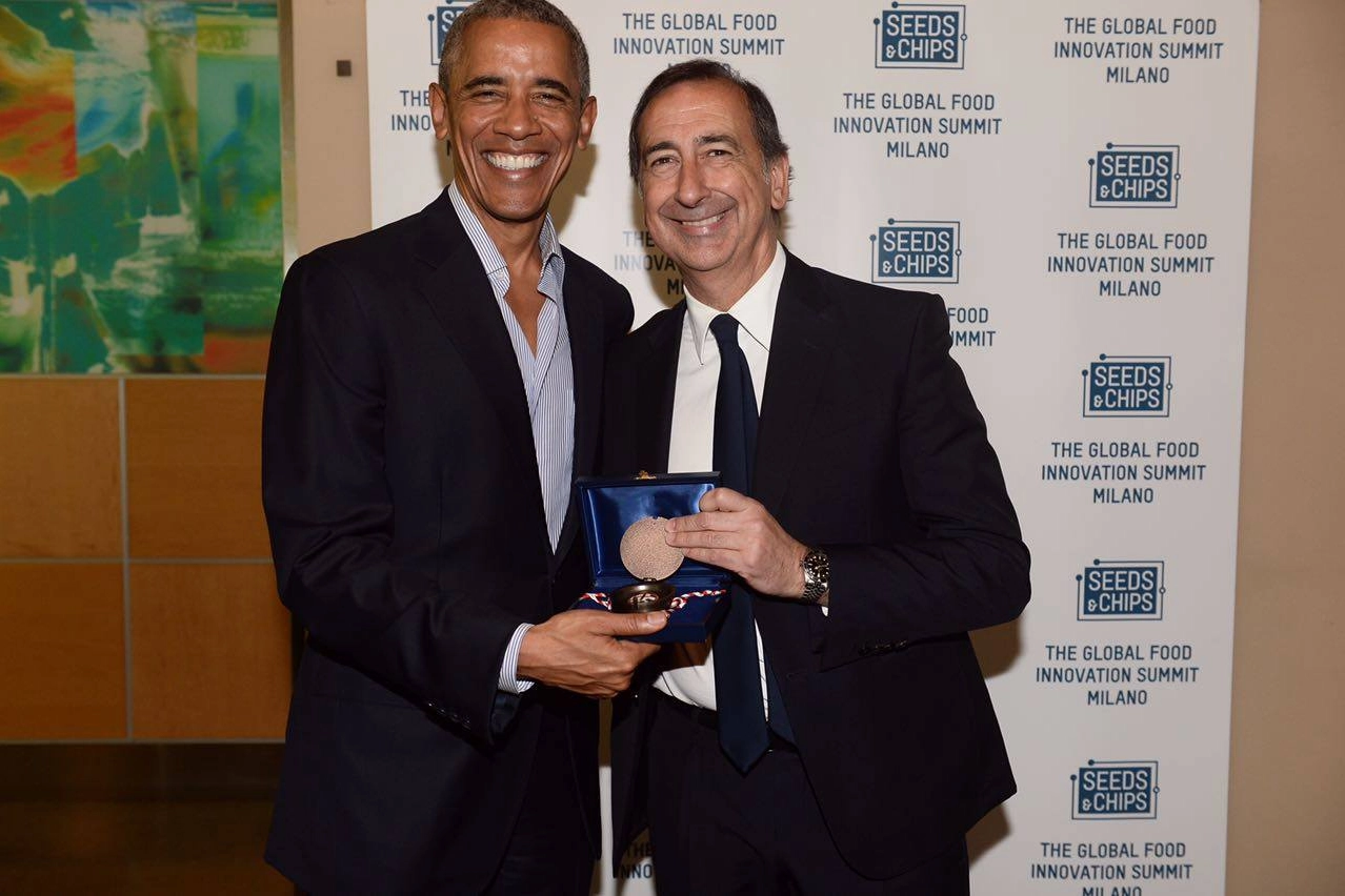 Obama insieme a Sala 
