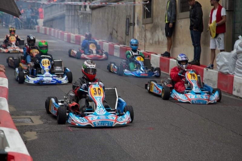 Piccola Montecarlo, la tradizionale gara di go kart ad Ardesio (repertorio)