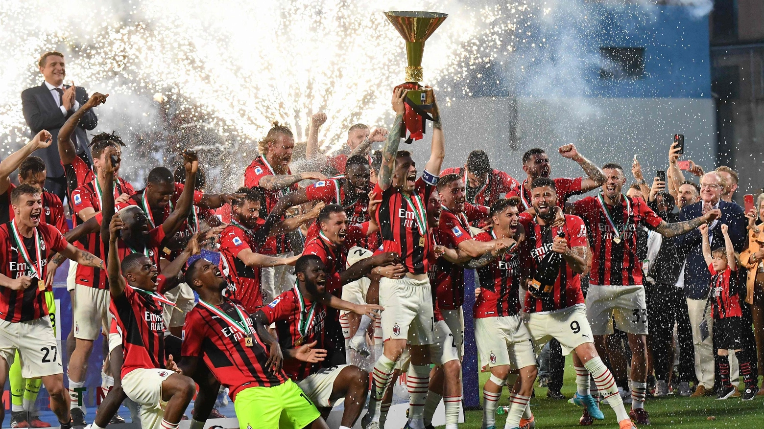 Il Milan vince lo scudetto