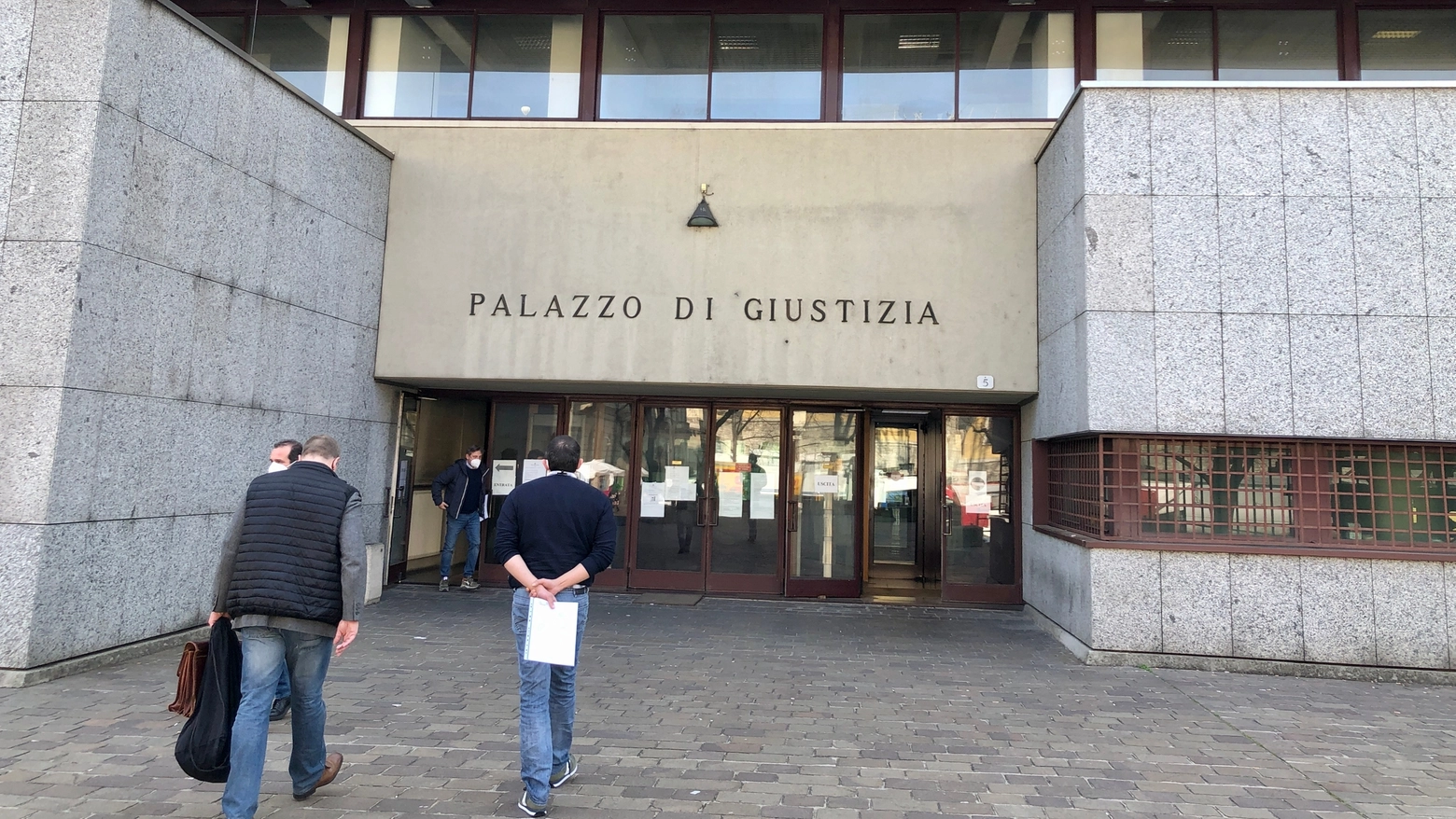La sentenza in Tribunale a Como La sentenza in Tribunale a Como