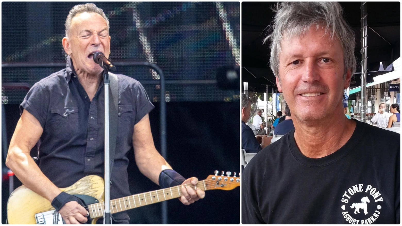 Bruce Springsteen e Pierluigi Gamba