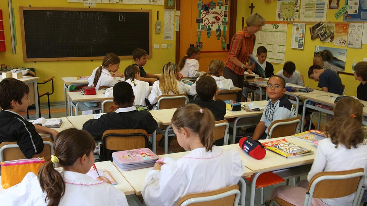 Una scuola elementare (foto d'archivio) Una scuola elementare (foto d'archivio)