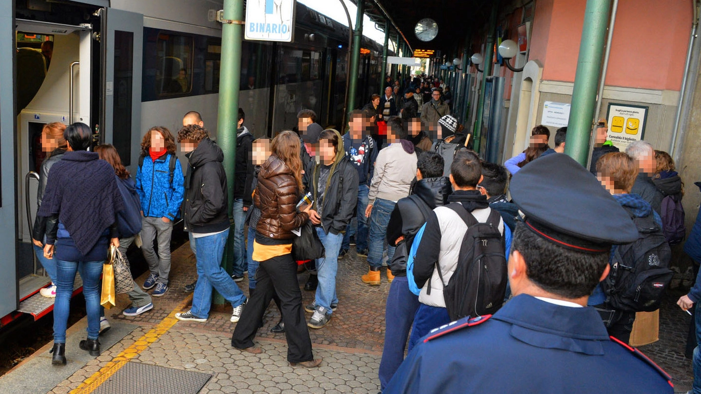 La stazione di Saronno La stazione di Saronno