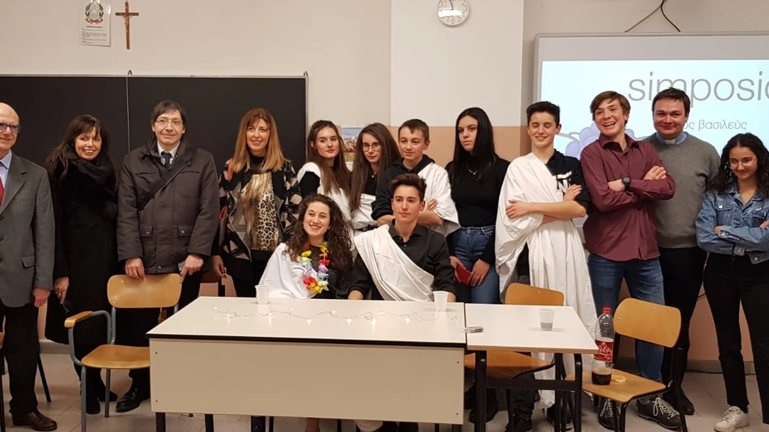 Gli studenti del liceo classico Piazzi – Lena Perpenti di Sondrio