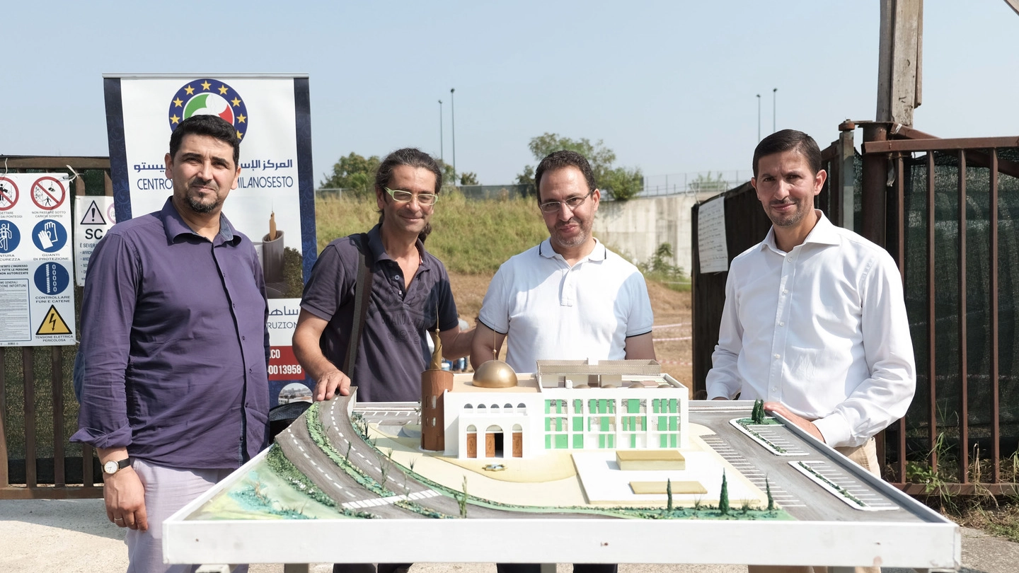 Il progetto per la grande moschea di via Luini oggi contestato dal Comune di Sesto