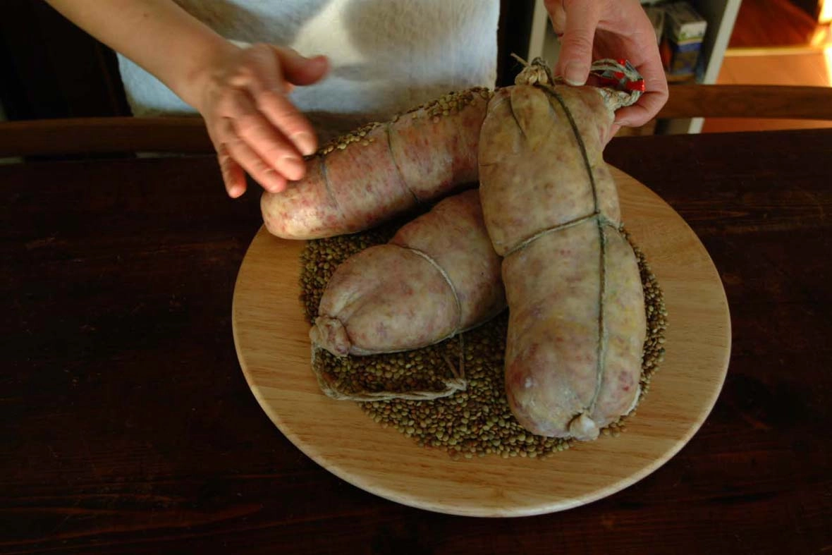 Un cotechino (NEWPRESS)