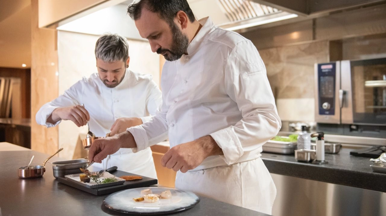I fratelli Remo e Mario Capitaneo del ristorante Verso
