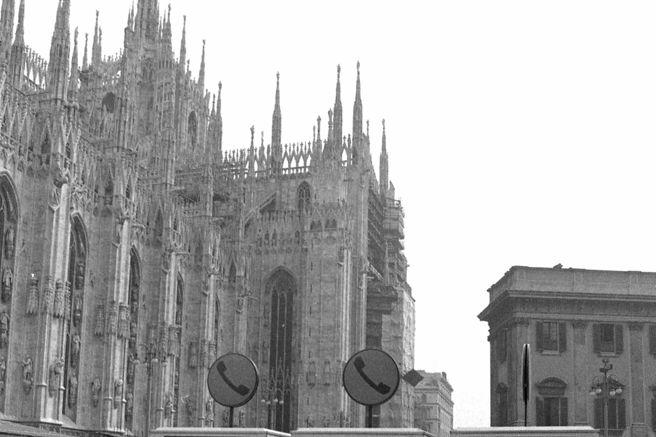 Le prima cabine telefoniche