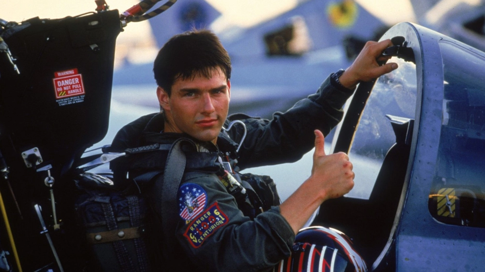 Tom Cruise in una scena di 'Top Gun' (1986) – Foto: Paramount Pictures