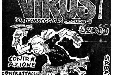 Manifesto di un concerto al Virus