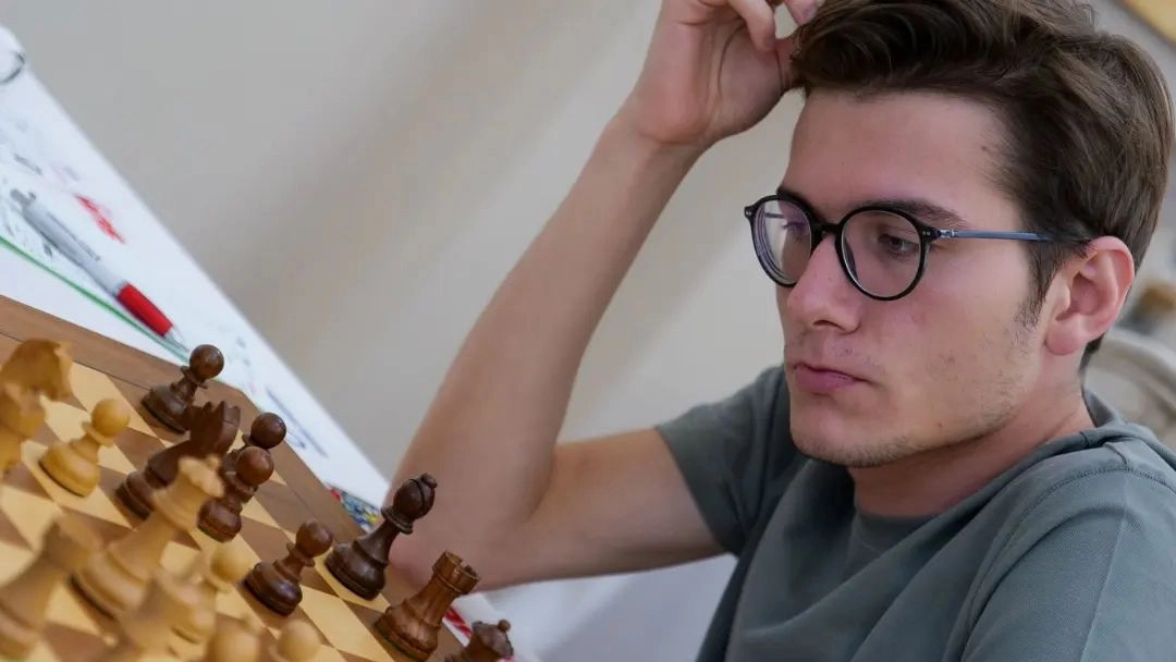 Luca Moroni, 23 anni, grande maestro di scacchi e campione italiano in carica
