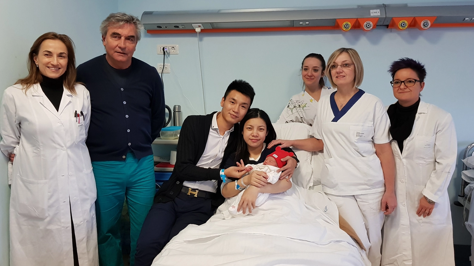 La prima nata del 2018, venuta al mondo all'ospedale di Treviglio (De Pascale) 