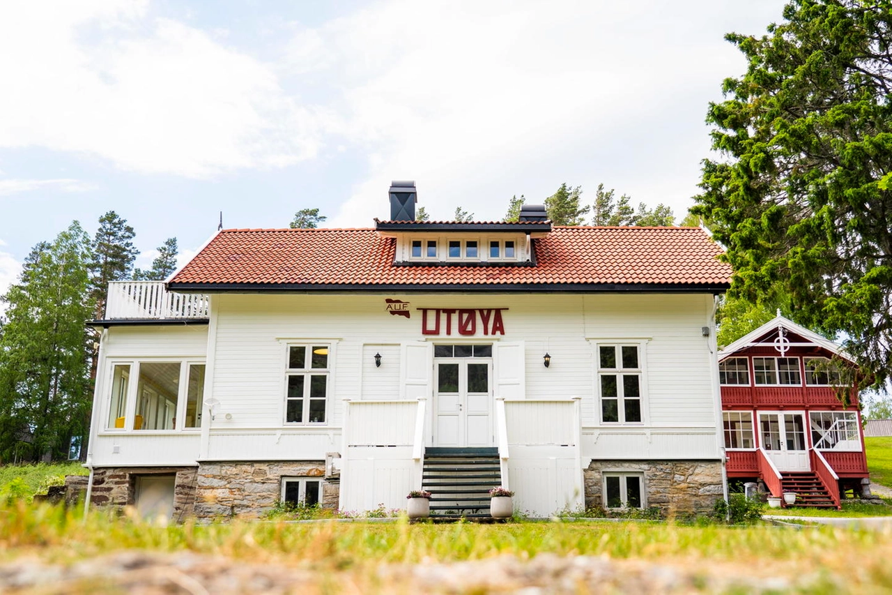 La casa dove si teneva il convegno dei giovani attivisti laburisti uccisi a Utoya