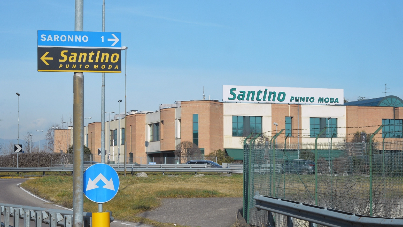 Il grande magazzino Santino, a Gerenzano