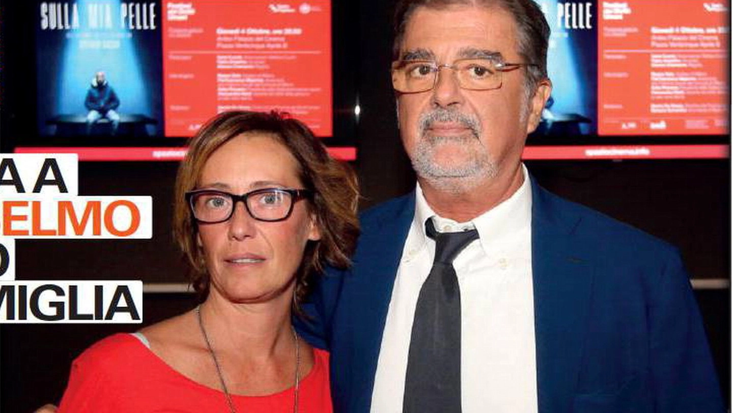 L'avvocato Fabio Anselmo con Ilaria Cucchi, sorella di Stefano