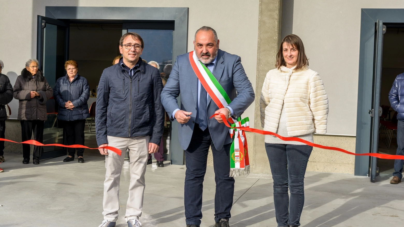 Inaugurazione Polifunzionale a Villa di Tirano