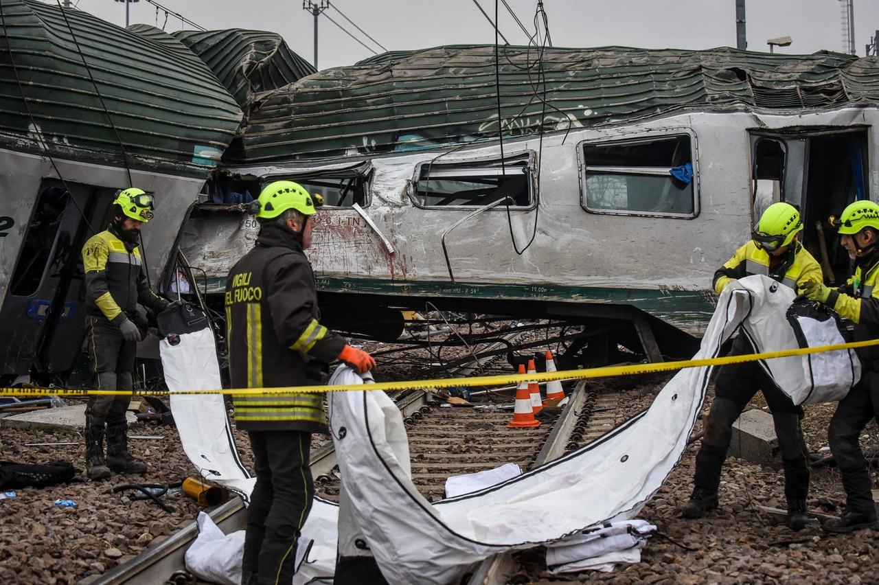 Treno deragliato a Pioltello