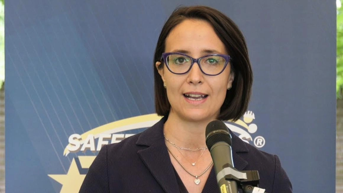 L'assessora ai Lavori pubblici Martina Cambiaghi