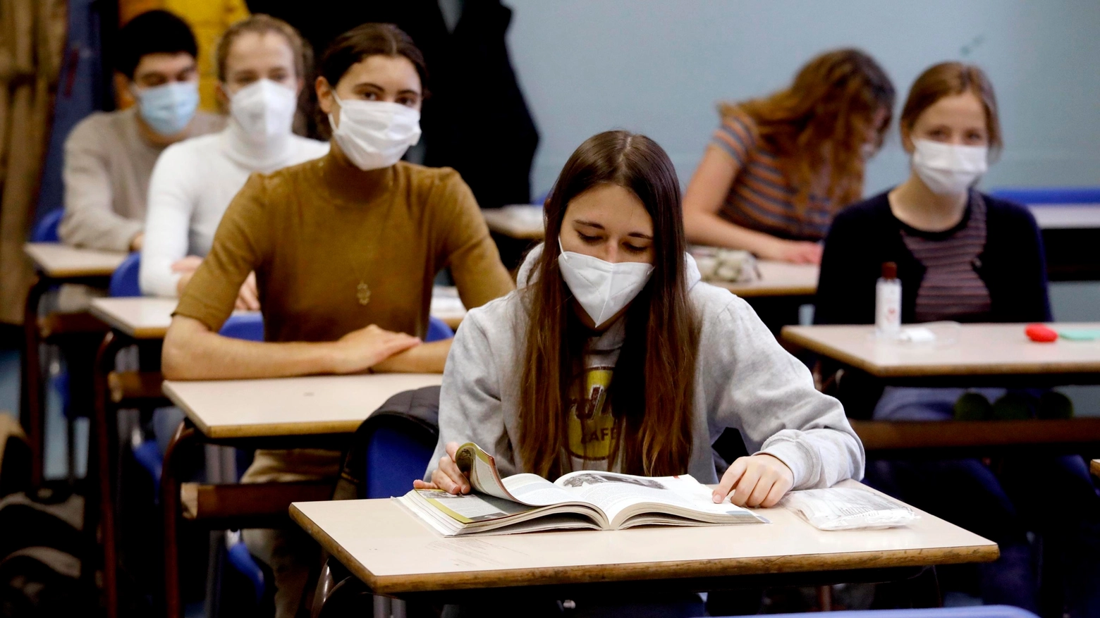 Mascherine in classe: l'obbligo è stato eliminato nel 2022
