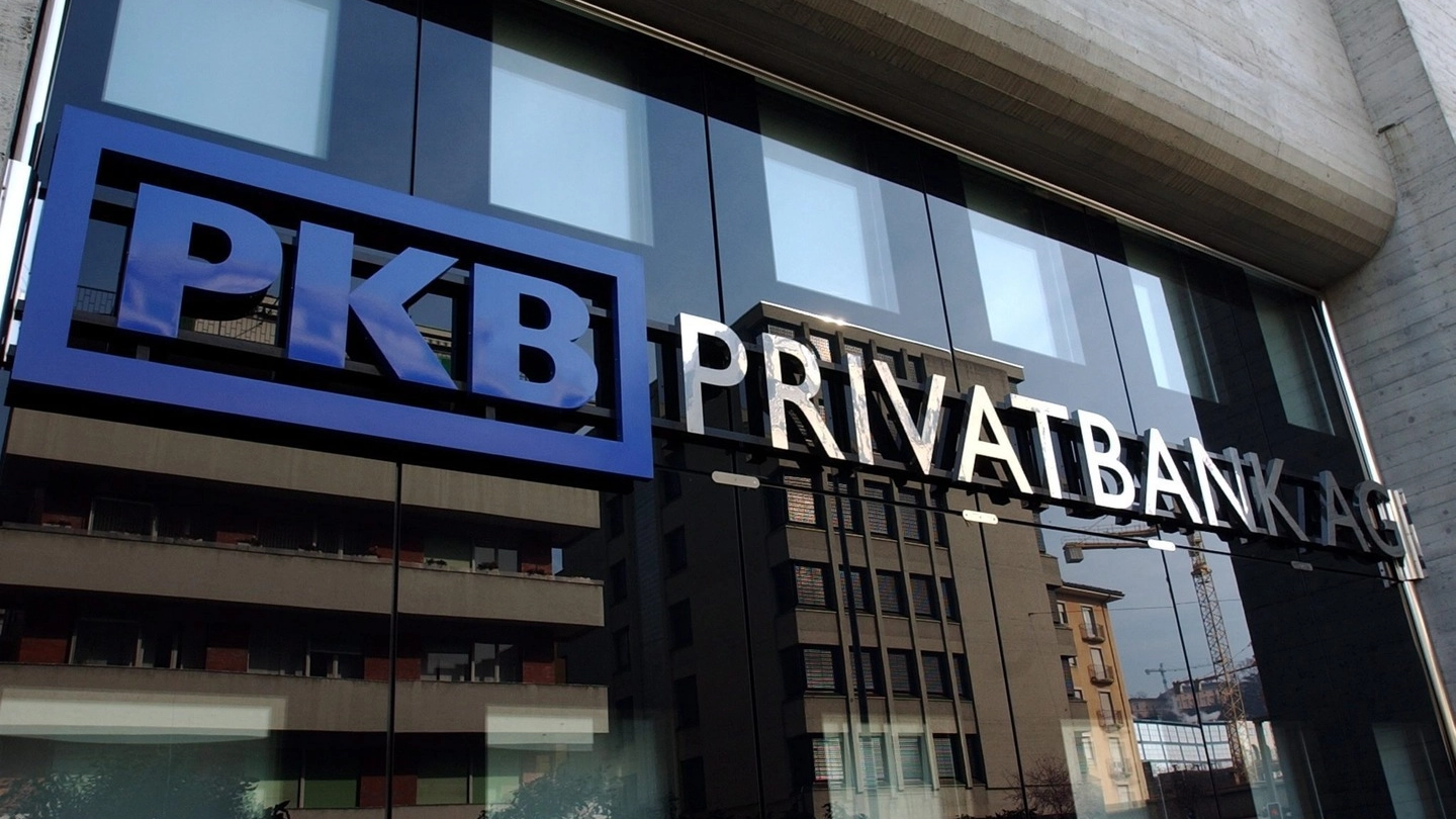 La sede della Pkb Privatbank a Lugano (Ansa)