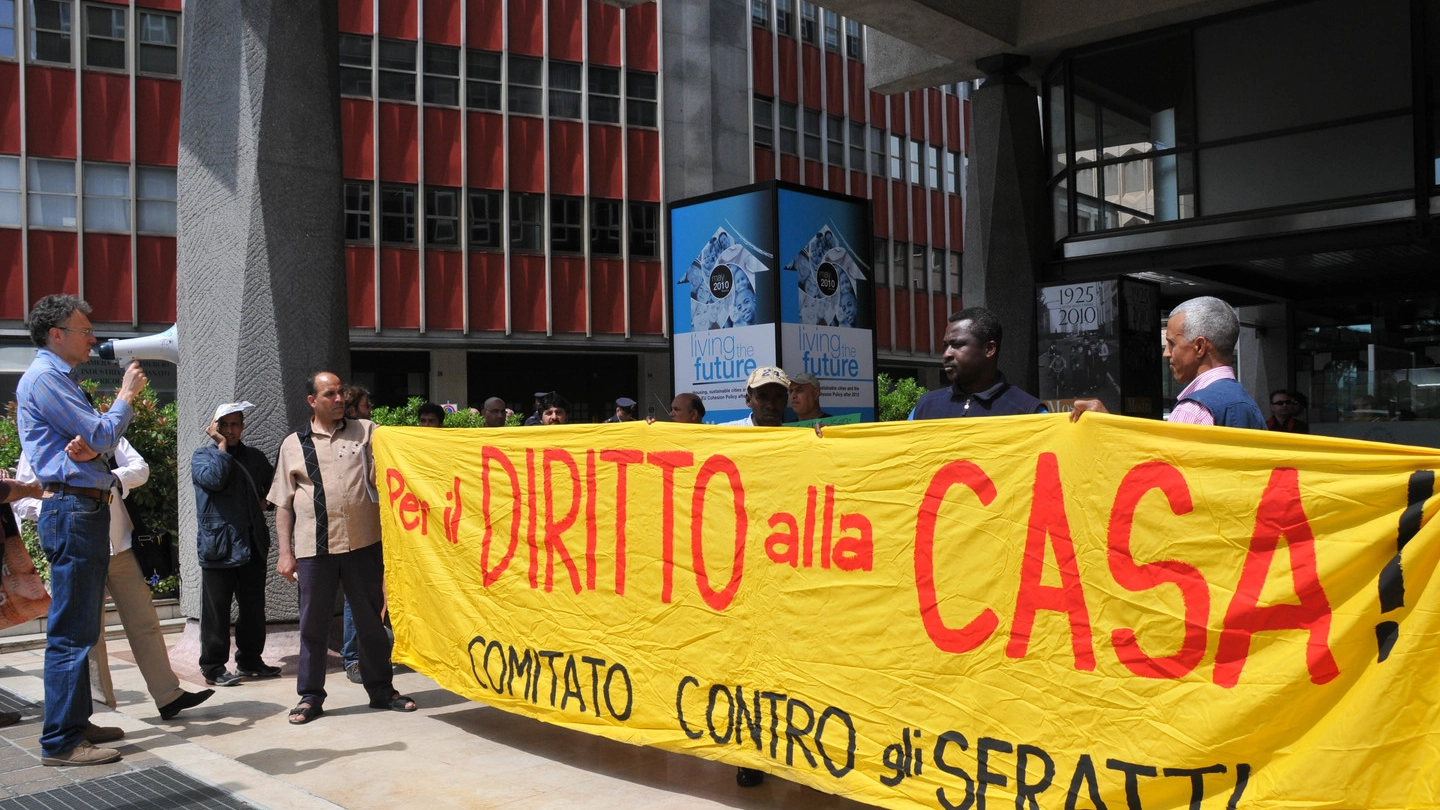 Proteste per il diritto alla casa
