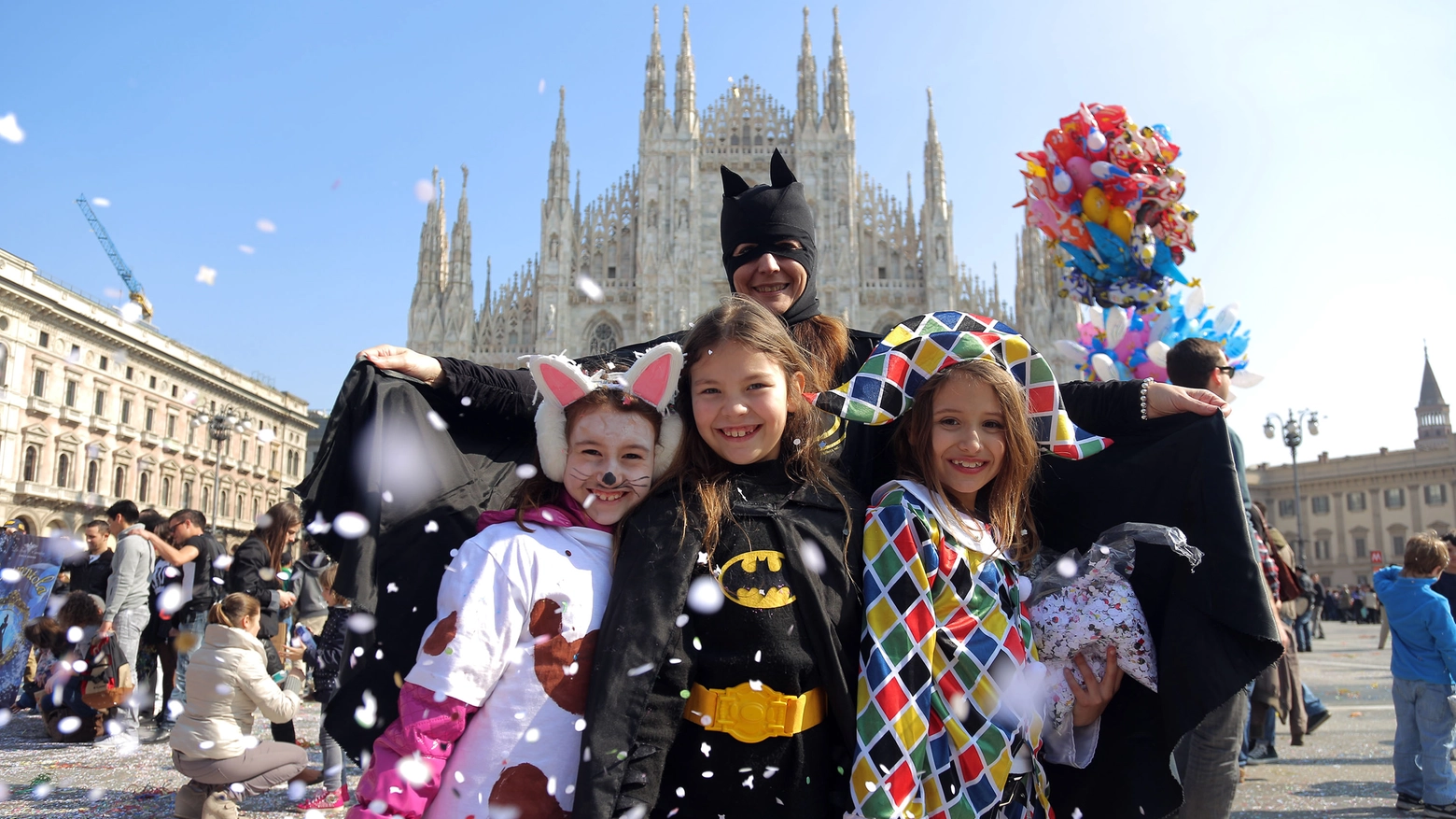 Bambini a Carnevale a Milano