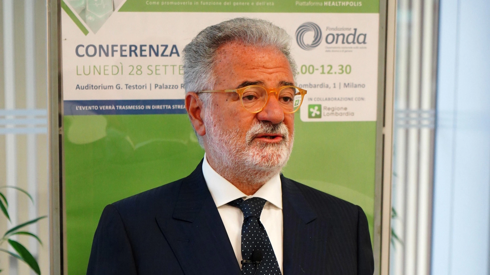 Lo psichiatra Claudio Mencacci, 68 anni