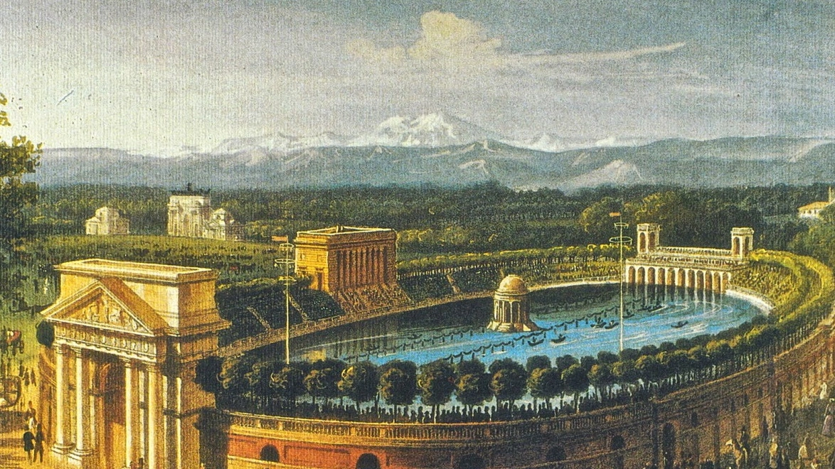L’Arena  come si presentava nel 1870