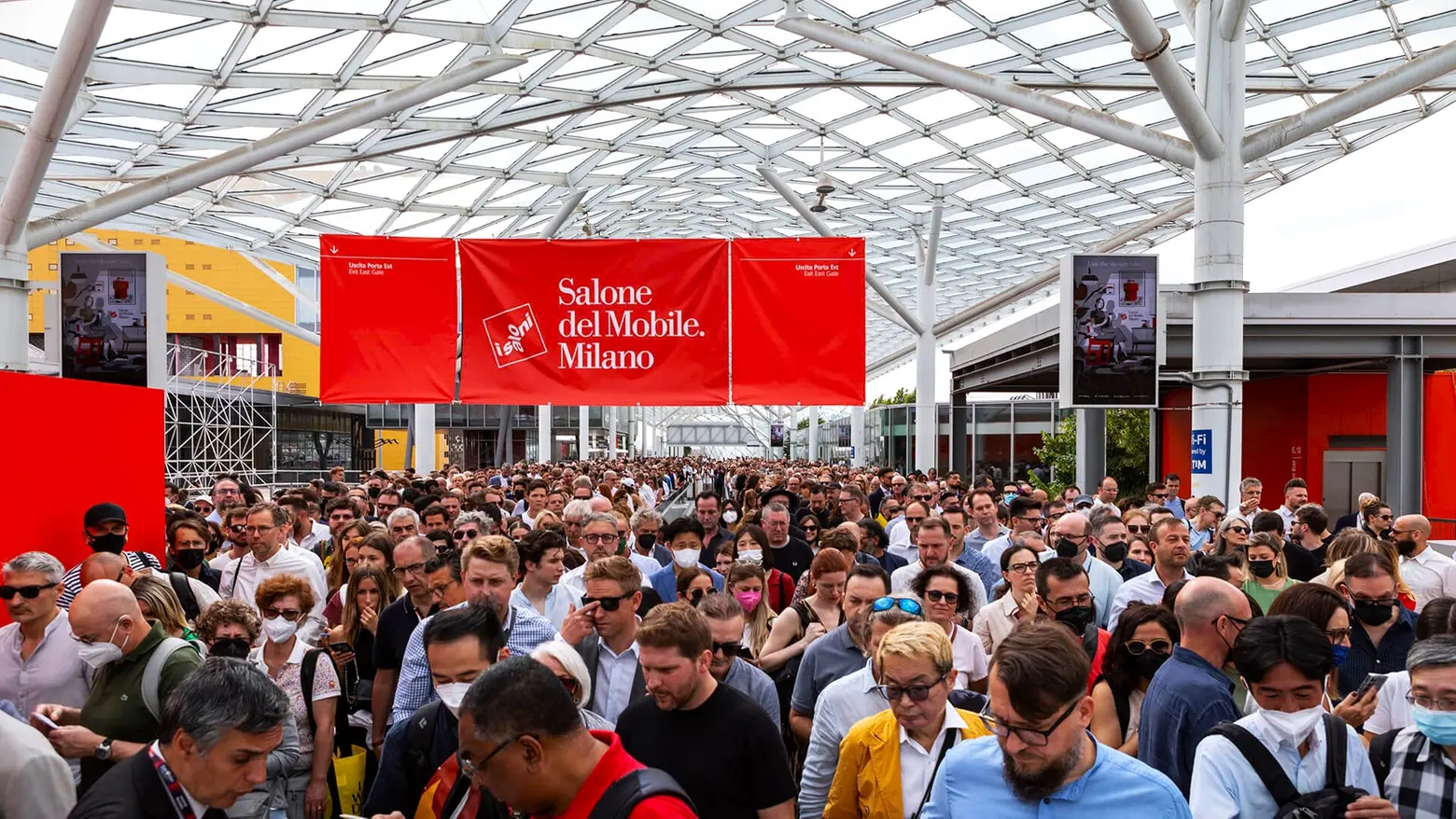 Il Salone del Mobile di Milano si svolge a Rho Fiera