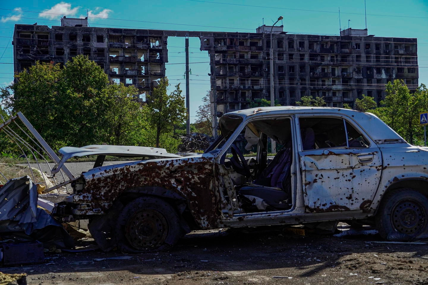 Un'altra strage di civili ucraini provocata dai missili russi
