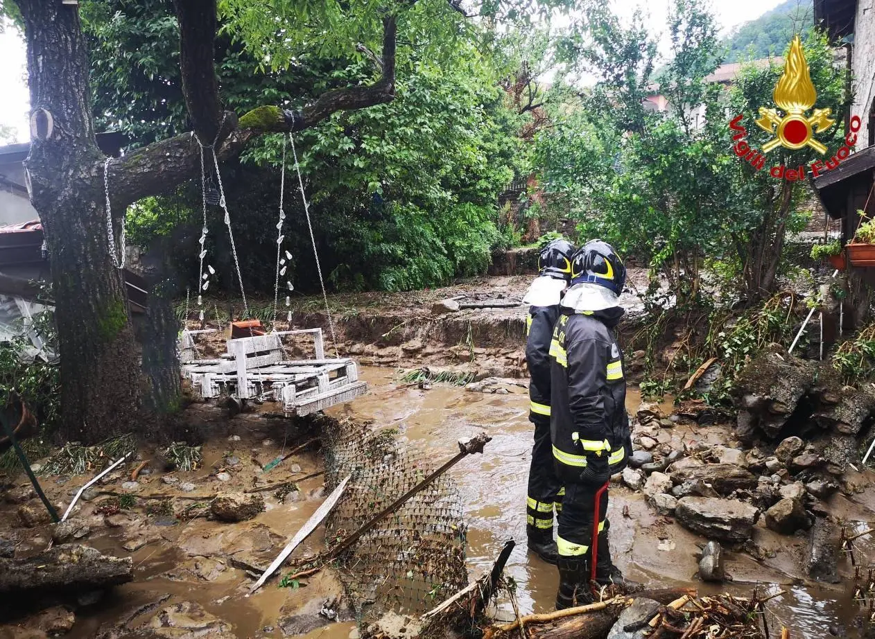Maltempo Danni in mezza Lombardia