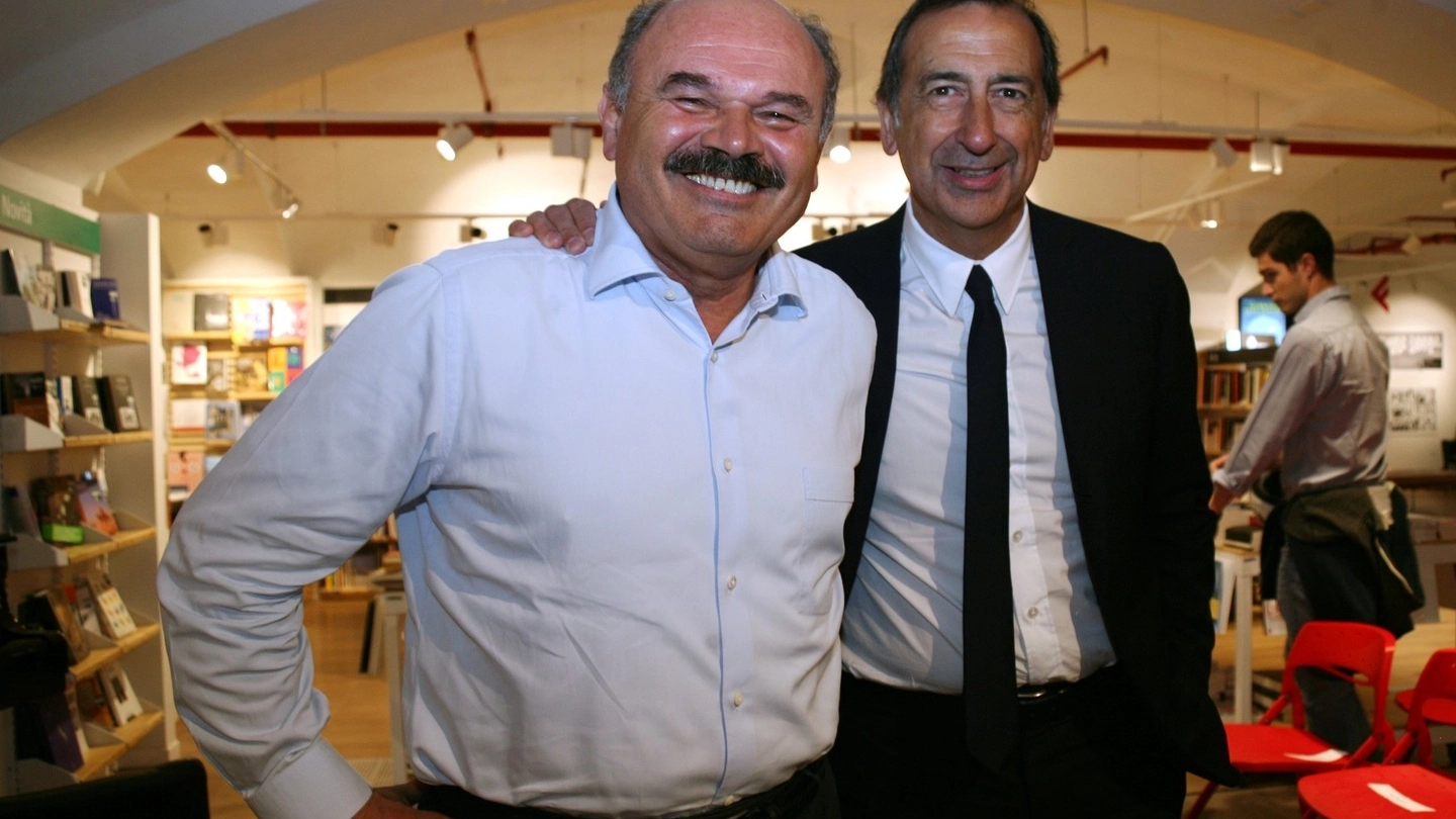 Il fondatore di Eataly Oscar Farinetti con il sindaco Giuseppe Sala