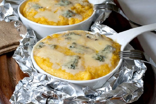 Polenta e gorgonzola