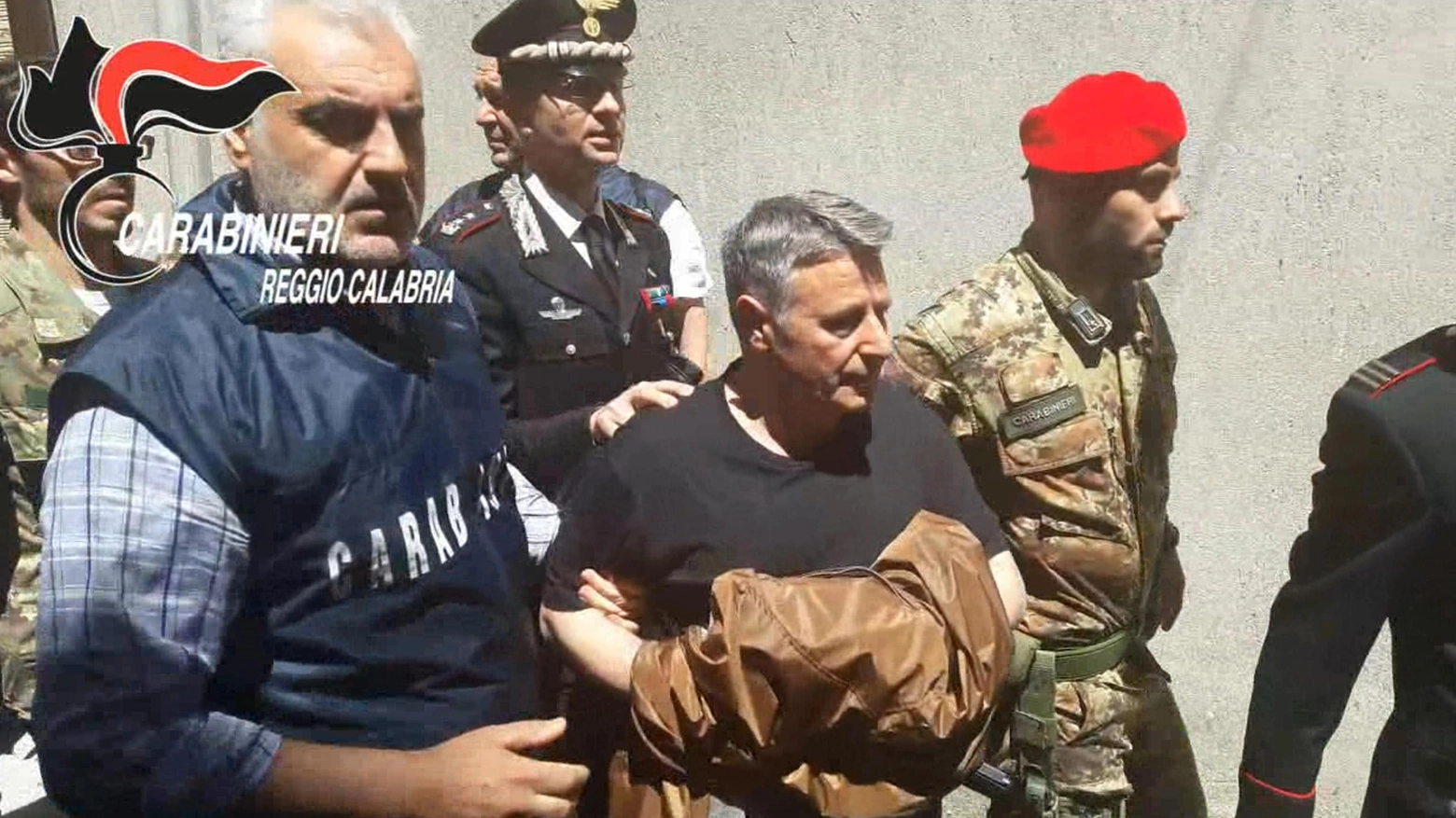 L'arresto del boss Rocco Barbaro