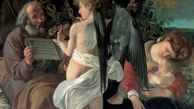 Uno dei dipinti di Caravaggio