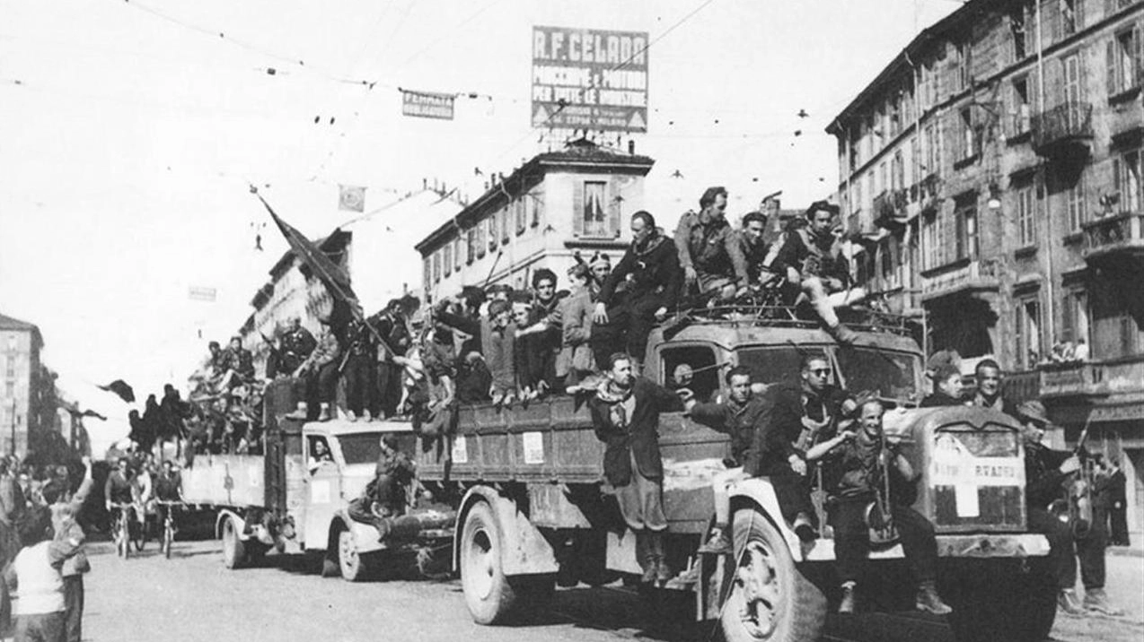 FINE DI UN INCUBO L’arrivo delle colonne partigiane  in corso Buenos Aires