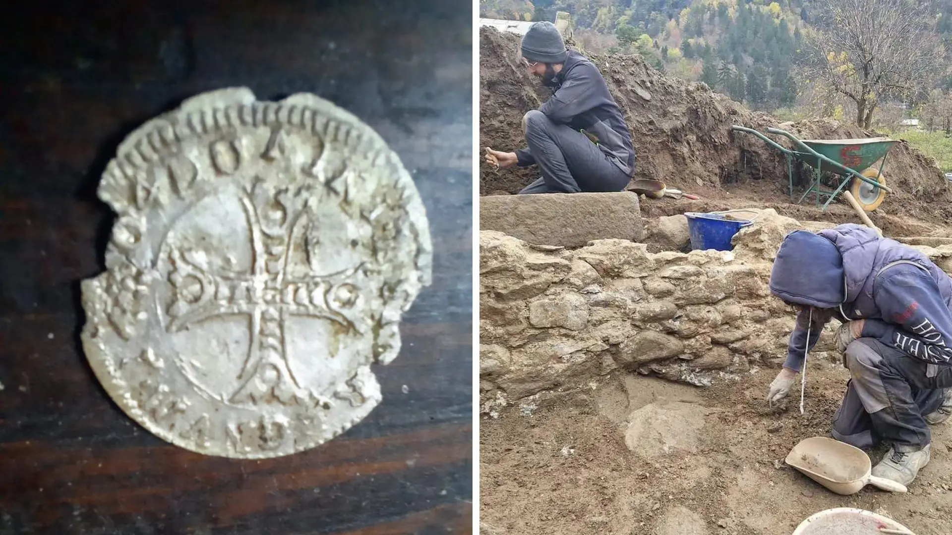 Tesoro sepolto a Piuro: dagli scavi archeologici riemergono le monete rinascimentali