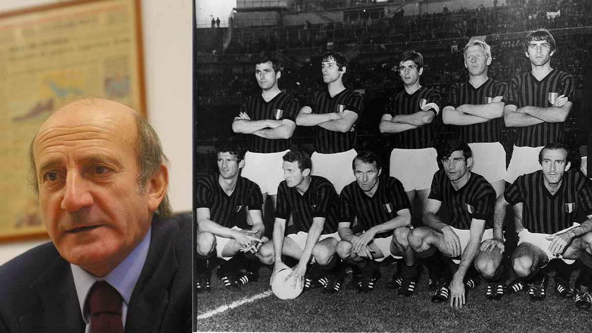 Il nativo di Caselle Lurani è stato uno dei protagonisti del mondo del pallone degli anni ‘60. Vinse tutto con i rossoneri e l’Europeo con la nazionale. Aveva 81 anni