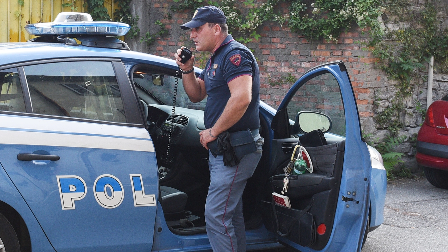 Volante della polizia (foto di repertorio)