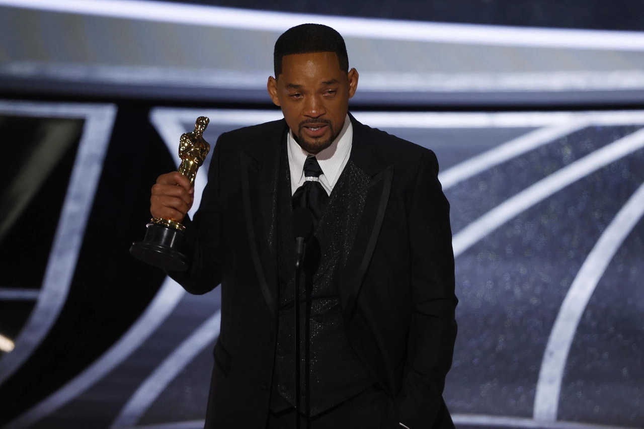 Will Smith con l'Oscar